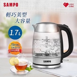 KP-CB17G / 1.7L玻璃快煮壺