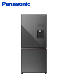 NR-C501PG / ECONAVI 495L三門變頻電冰箱(無邊框霧面玻璃)